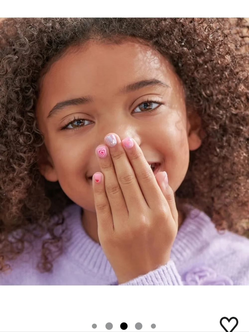 imPRESS Pink Mini Press-On Nail Set with Sticker Accents